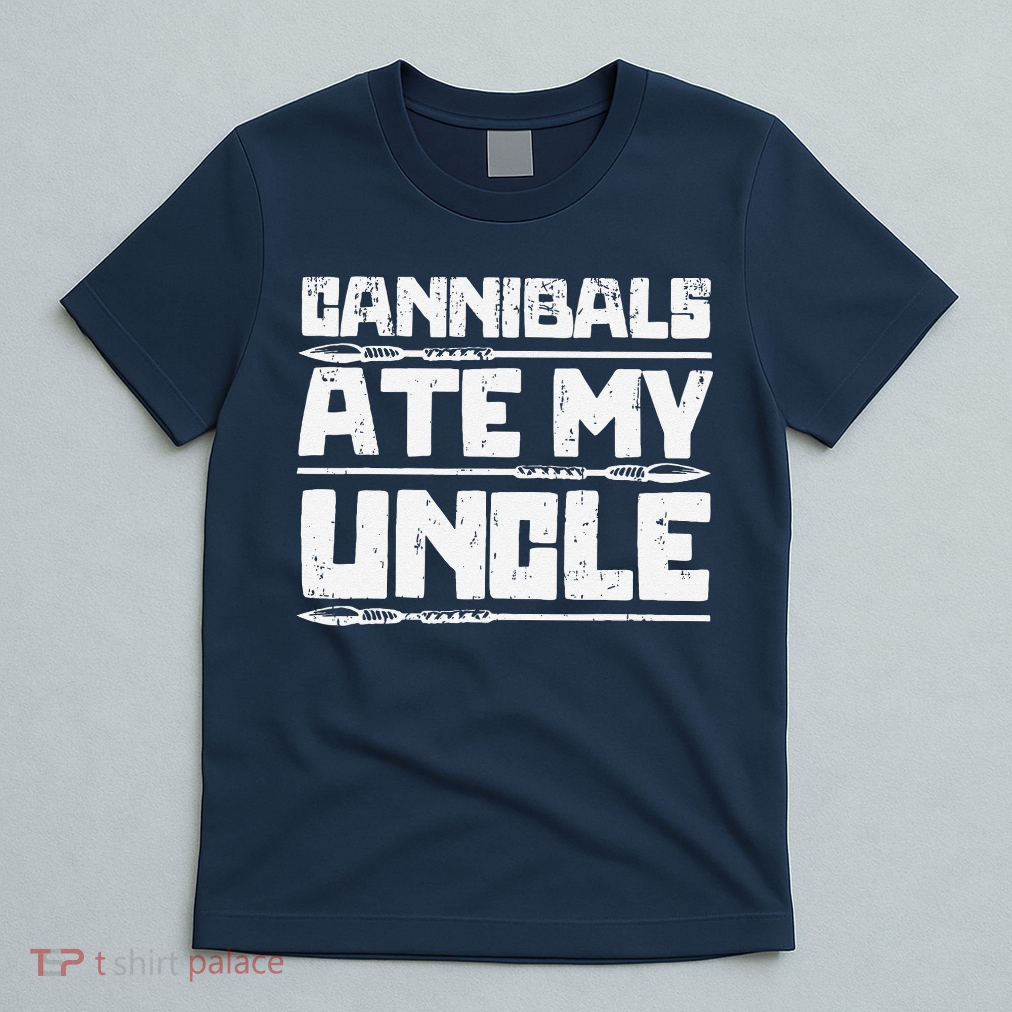 Retro Cannibals Ate My Uncle Joe Biden Satire Trump 2024 T-Shirt