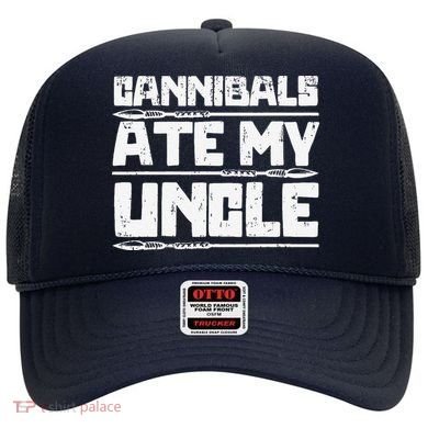 Retro Cannibals Ate My Uncle Joe Biden Satire Trump 2024 Hat