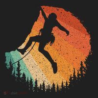 Rock Climbing Art For Women Mountain Climber Bouldering Women's Sweatshirt thumb 2
