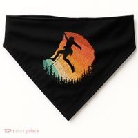 Rock Climbing Art For Women Mountain Climber Bouldering USA-Made Doggie Bandana thumb 0