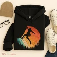 Rock Climbing Art For Women Mountain Climber Bouldering Hoodie thumb 4