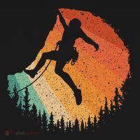 Rock Climbing Art For Women Mountain Climber Bouldering Hoodie thumb 7