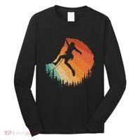 Rock Climbing Art For Women Mountain Climber Bouldering Long Sleeve Shirt thumb 0