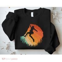 Rock Climbing Art For Women Mountain Climber Bouldering Sweatshirt thumb 2