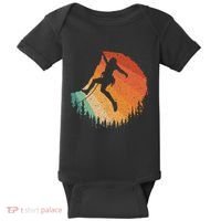 Rock Climbing Art For Women Mountain Climber Bouldering Baby Bodysuit thumb 0