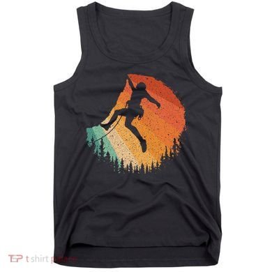 Rock Climbing Art For Women Mountain Climber Bouldering Tank Top