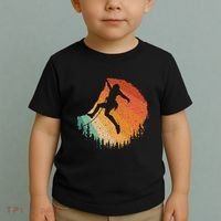 Rock Climbing Art For Women Mountain Climber Bouldering Toddler T-Shirt thumb 2