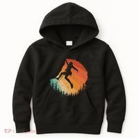 Rock Climbing Art For Women Mountain Climber Bouldering Kids Hoodie thumb 0