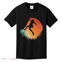 Rock Climbing Art For Women Mountain Climber Bouldering Kids T-Shirt thumb 0