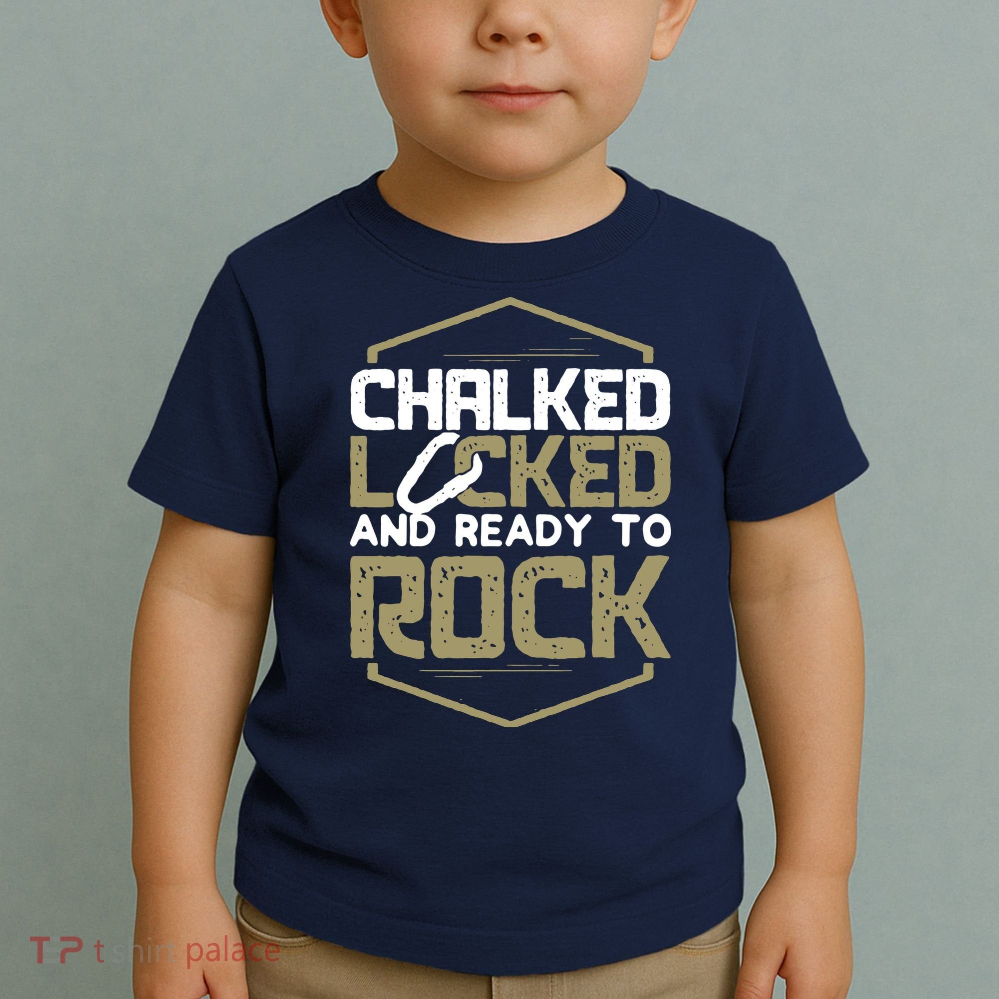 Rock Climbing Bouldering Mountain Climbing Toddler T-Shirt