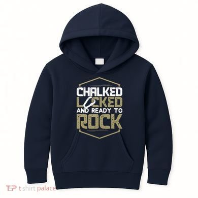 Rock Climbing Bouldering Mountain Climbing Kids Hoodie