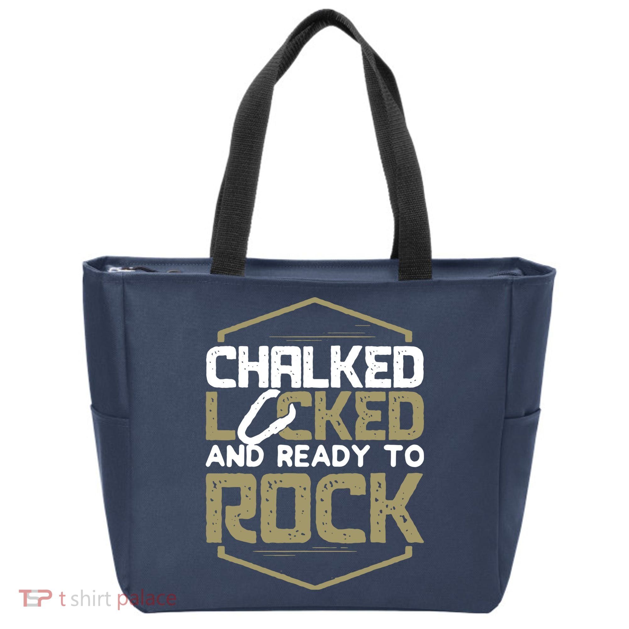 Rock Climbing Bouldering Mountain Climbing Tote Bag
