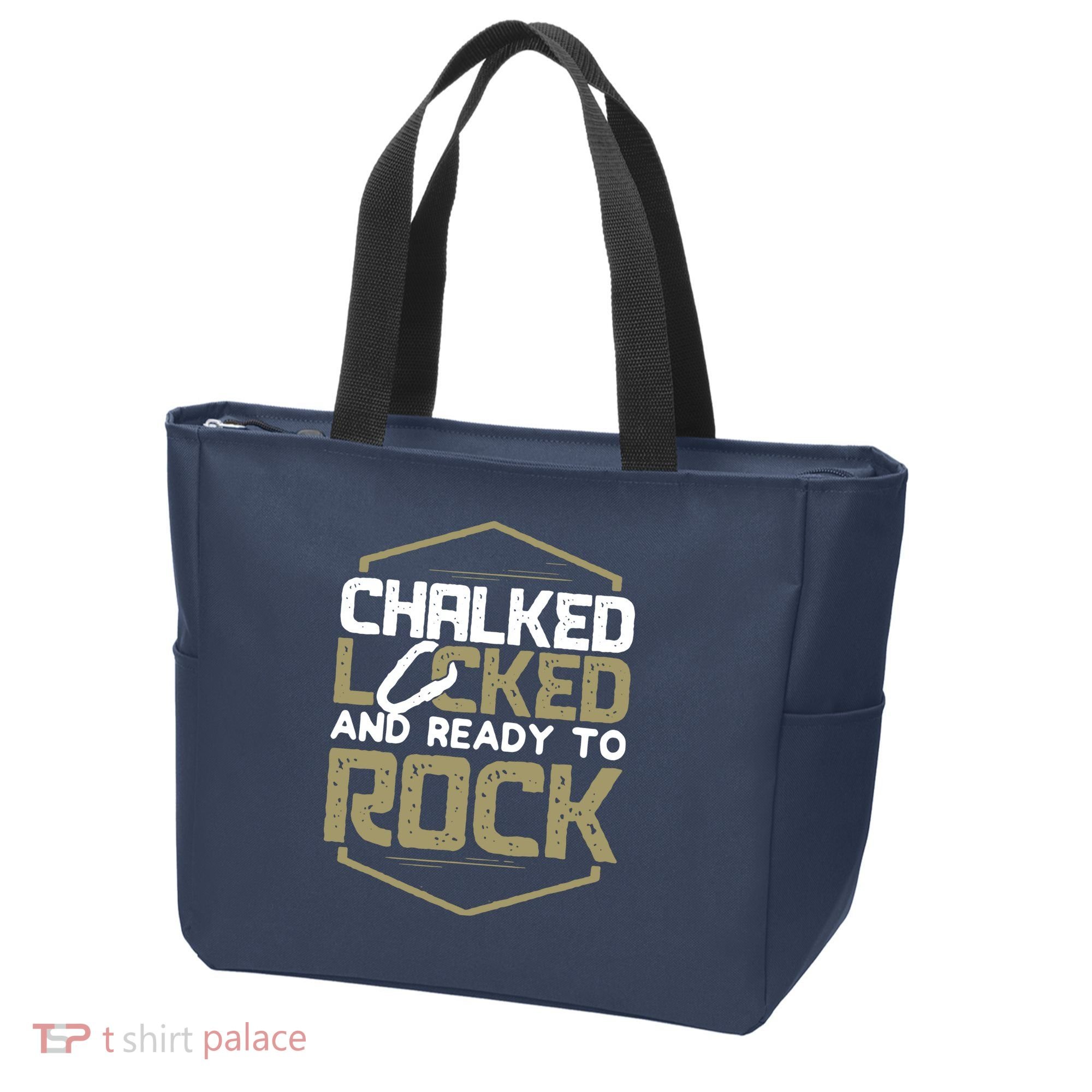 Rock Climbing Bouldering Mountain Climbing Tote Bag