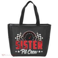 Race Car Birthday Party Racing Family Sister Pit Crew Tote Bag thumb 0