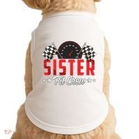 Race Car Birthday Party Racing Family Sister Pit Crew Doggie Tank thumb 0