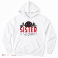 Race Car Birthday Party Racing Family Sister Pit Crew Hoodie thumb 0