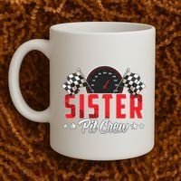 Race Car Birthday Party Racing Family Sister Pit Crew Coffee Mug thumb 2
