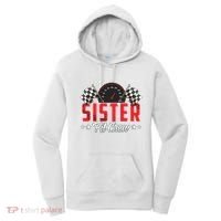 Race Car Birthday Party Racing Family Sister Pit Crew Women's Hoodie thumb 0