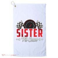 Race Car Birthday Party Racing Family Sister Pit Crew Golf Towel thumb 0