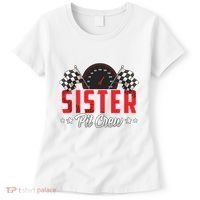 Race Car Birthday Party Racing Family Sister Pit Crew Women's T-Shirt thumb 0