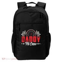 Race Car Birthday Party Racing Family Daddy Pit Crew Backpack thumb 0