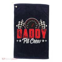 Race Car Birthday Party Racing Family Daddy Pit Crew Golf Towel thumb 0