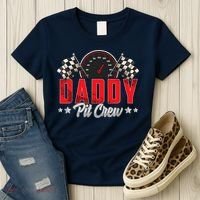 Race Car Birthday Party Racing Family Daddy Pit Crew Women's T-Shirt thumb 3