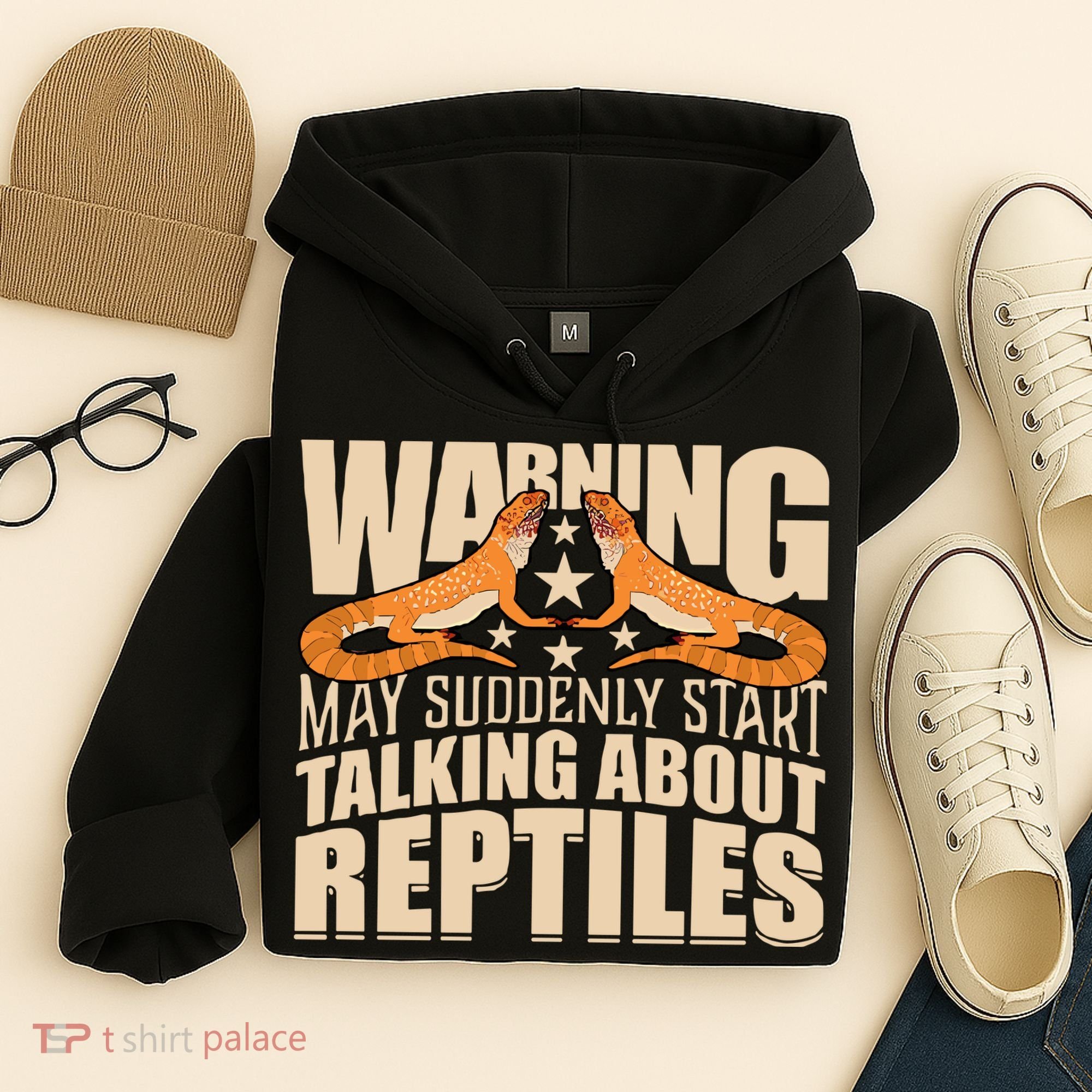Reptiles Cute Bearded Dragon Hoodie