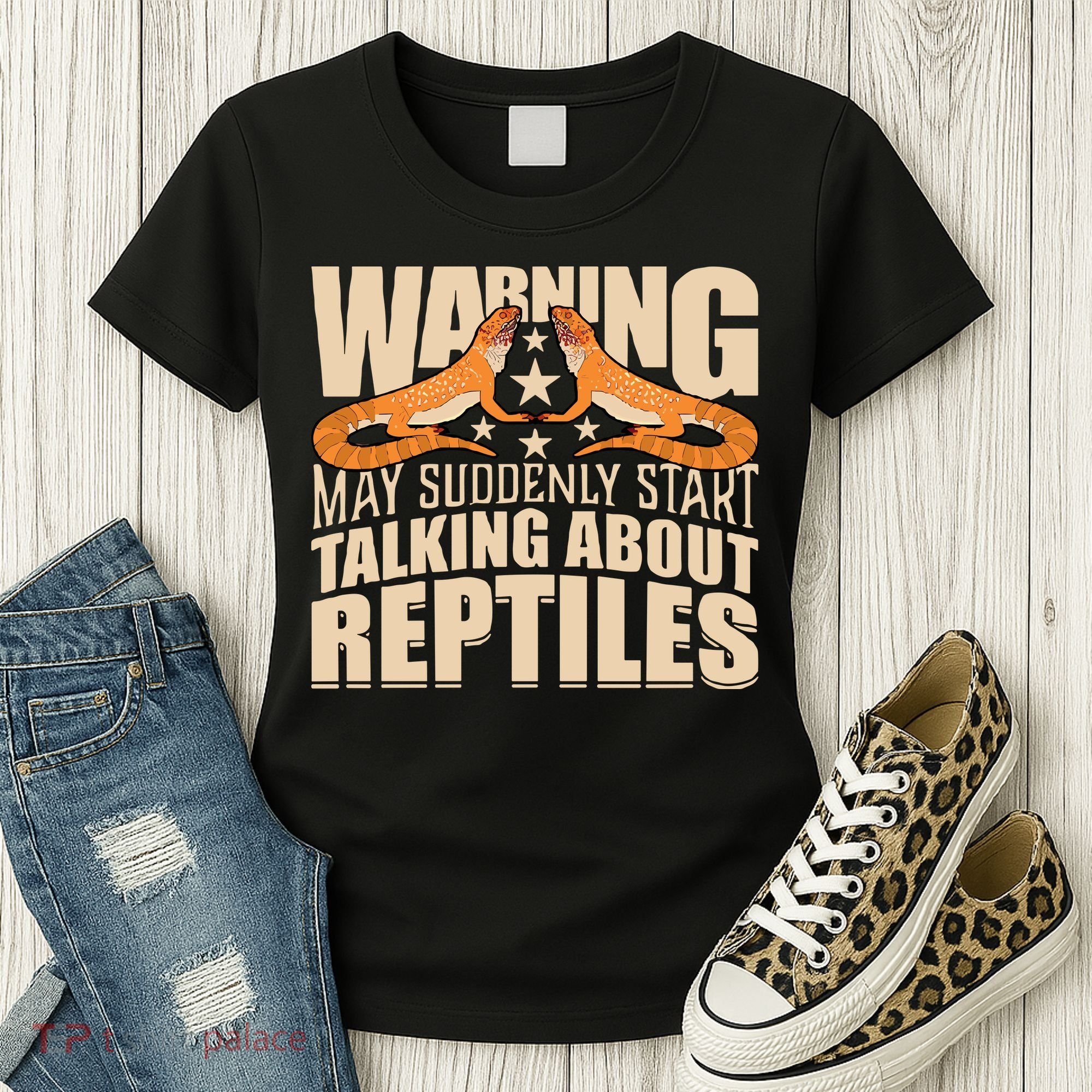 Reptiles Cute Bearded Dragon Women's T-Shirt