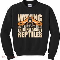 Reptiles Cute Bearded Dragon Kids Sweatshirt thumb 0