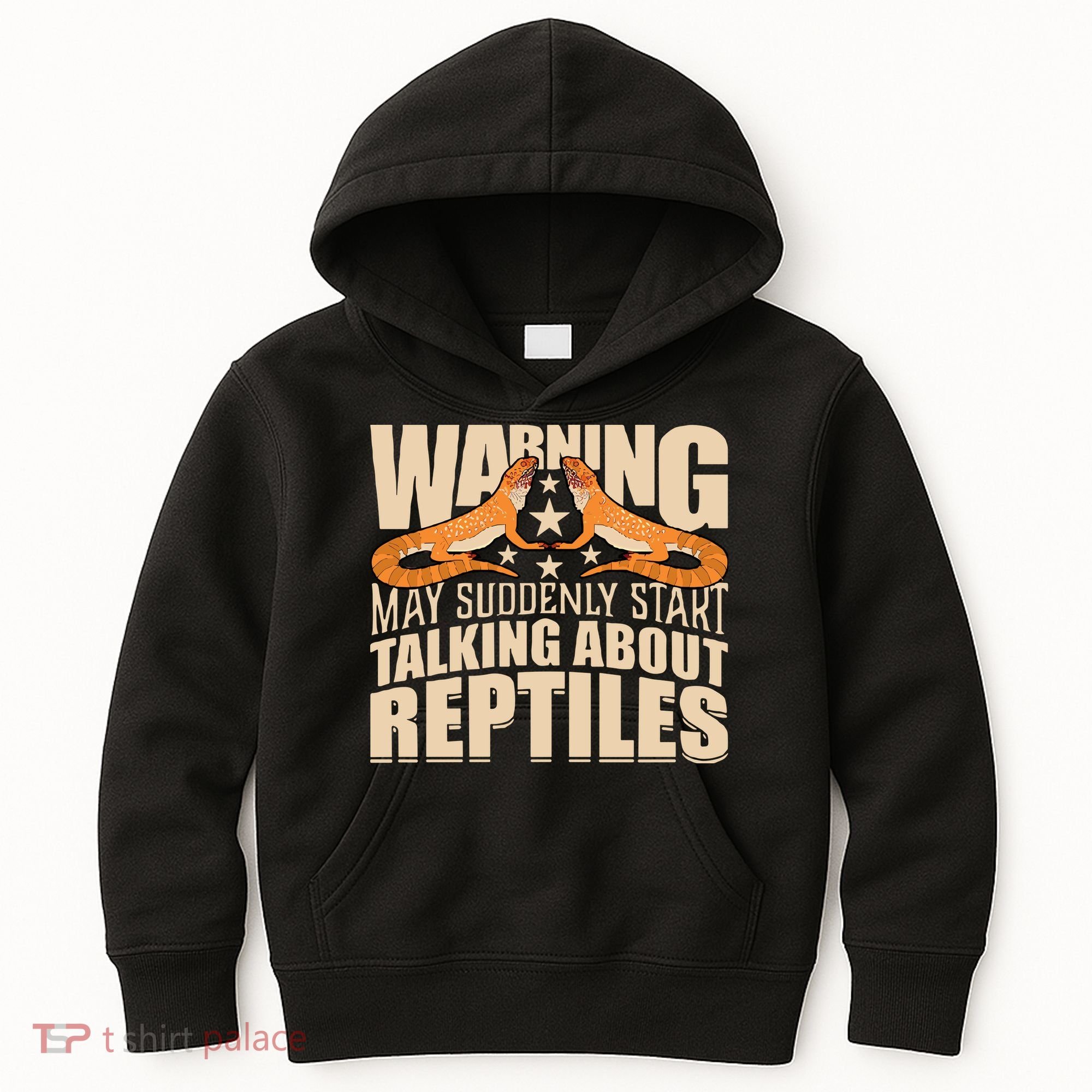 Reptiles Cute Bearded Dragon Kids Hoodie
