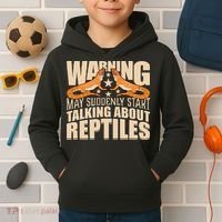 Reptiles Cute Bearded Dragon Kids Hoodie thumb 2