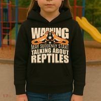 Reptiles Cute Bearded Dragon Kids Hoodie thumb 3