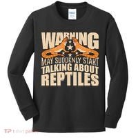 Reptiles Cute Bearded Dragon Kids Long Sleeve Shirt thumb 0