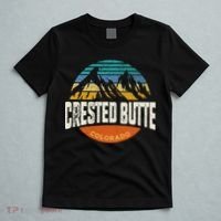 Retro Crested Butte Outdoors Mountain Colorado T-Shirt thumb 5