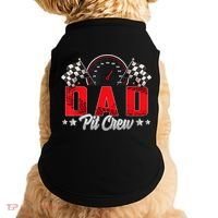 Race Car Birthday Party Racing Family Dad Pit Crew Doggie Tank thumb 0