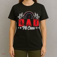 Race Car Birthday Party Racing Family Dad Pit Crew T-Shirt thumb 4
