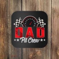 Race Car Birthday Party Racing Family Dad Pit Crew Coaster thumb 0