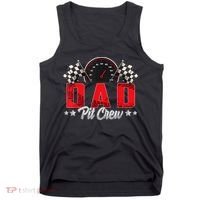 Race Car Birthday Party Racing Family Dad Pit Crew Tank Top thumb 0