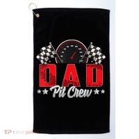 Race Car Birthday Party Racing Family Dad Pit Crew Golf Towel thumb 0