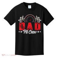 Race Car Birthday Party Racing Family Dad Pit Crew Kids T-Shirt thumb 0