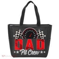 Race Car Birthday Party Racing Family Dad Pit Crew Tote Bag thumb 0
