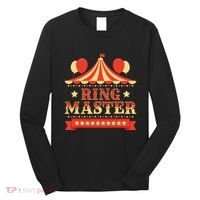 Ringmaster Circus Birthday Party Circus Costume Long Sleeve Shirt thumb 0