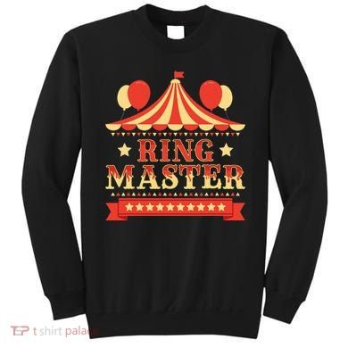 Ringmaster Circus Birthday Party Circus Costume Sweatshirt