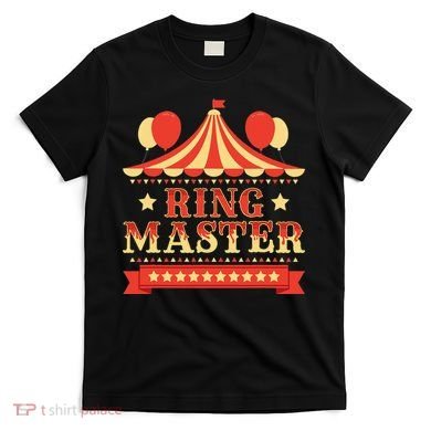 Ringmaster Circus Birthday Party Circus Costume T-Shirt