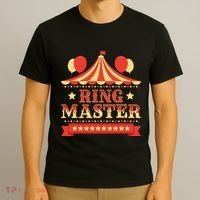 Ringmaster Circus Birthday Party Circus Costume T-Shirt thumb 3