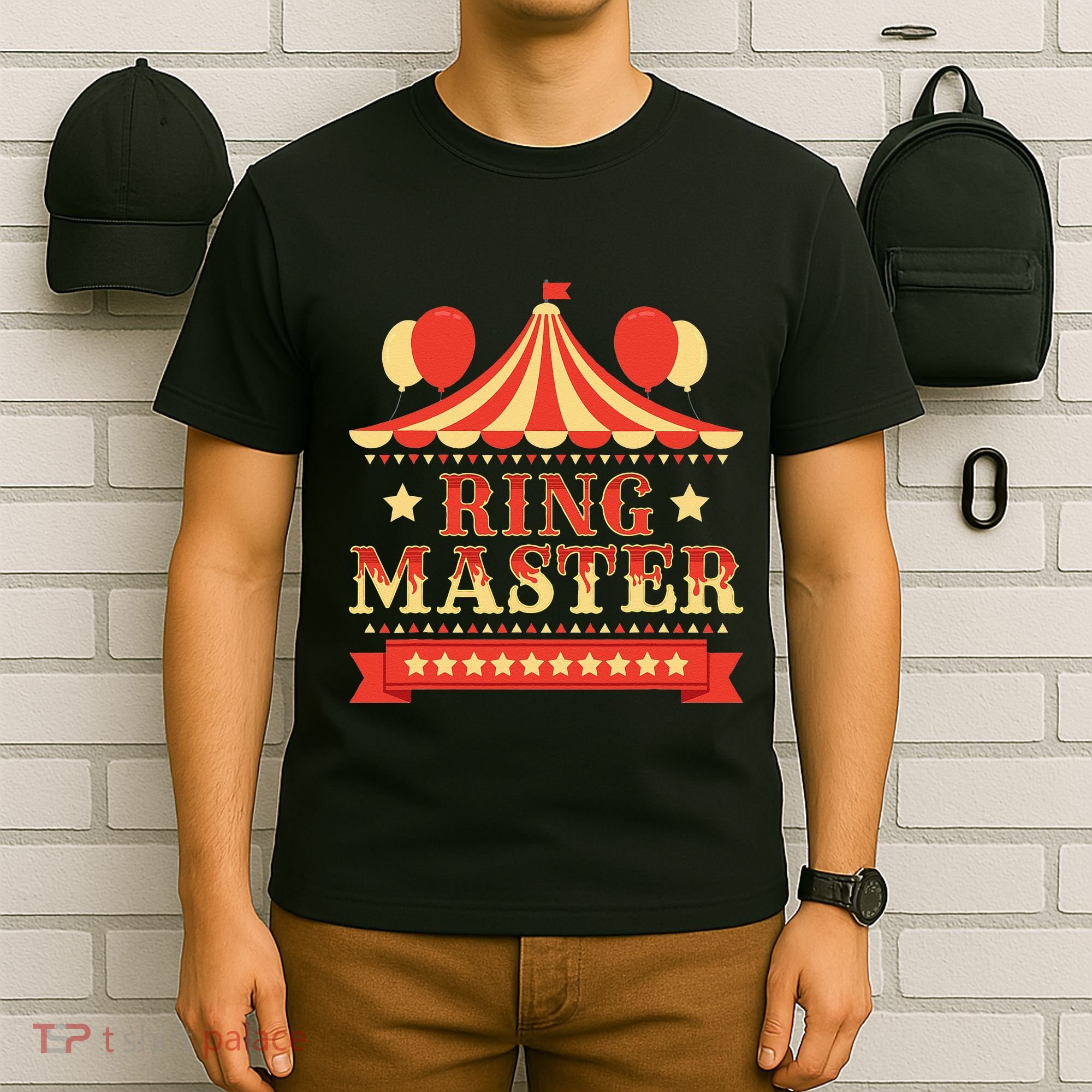 Ringmaster Circus Birthday Party Circus Costume T-Shirt