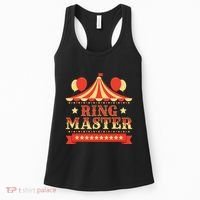 Ringmaster Circus Birthday Party Circus Costume Women's Tank Top thumb 0