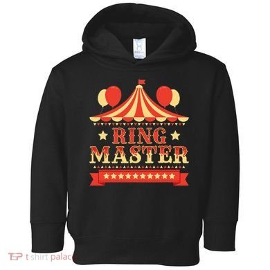 Ringmaster Circus Birthday Party Circus Costume Toddler Hoodie
