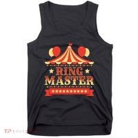 Ringmaster Circus Birthday Party Circus Costume Tank Top thumb 0